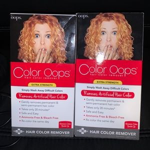 Hair color remover 2 packs color oops